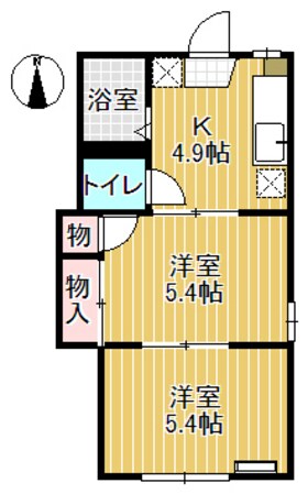 コーポラス ゴトウの物件間取画像